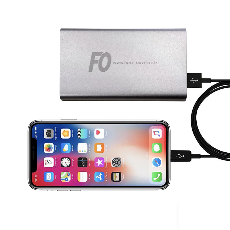Batterie Secours Grise
