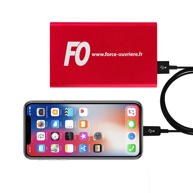 Batterie Secours Rouge