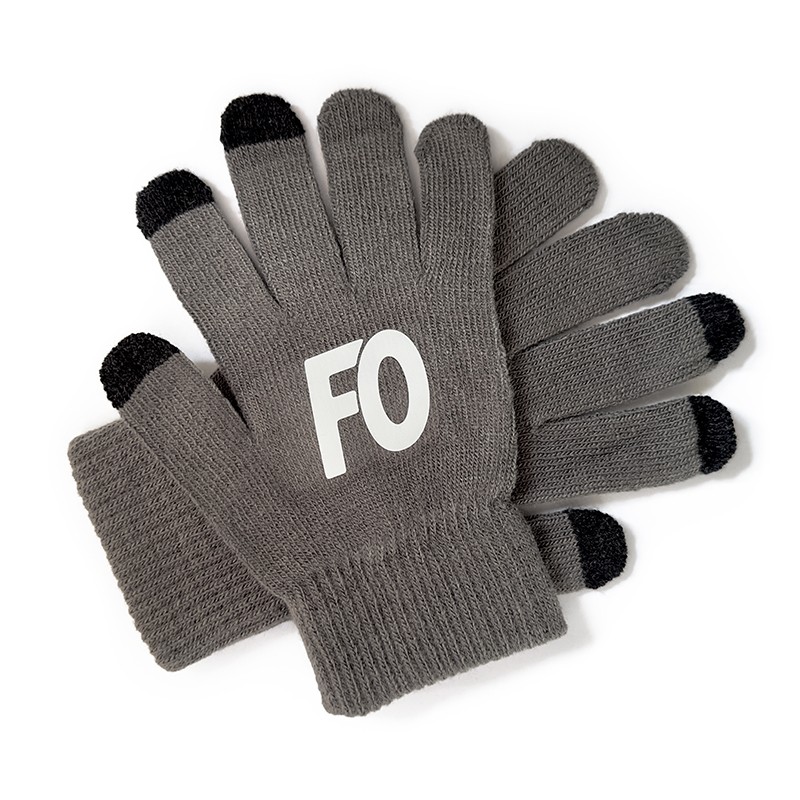 Gants Tactiles Gris