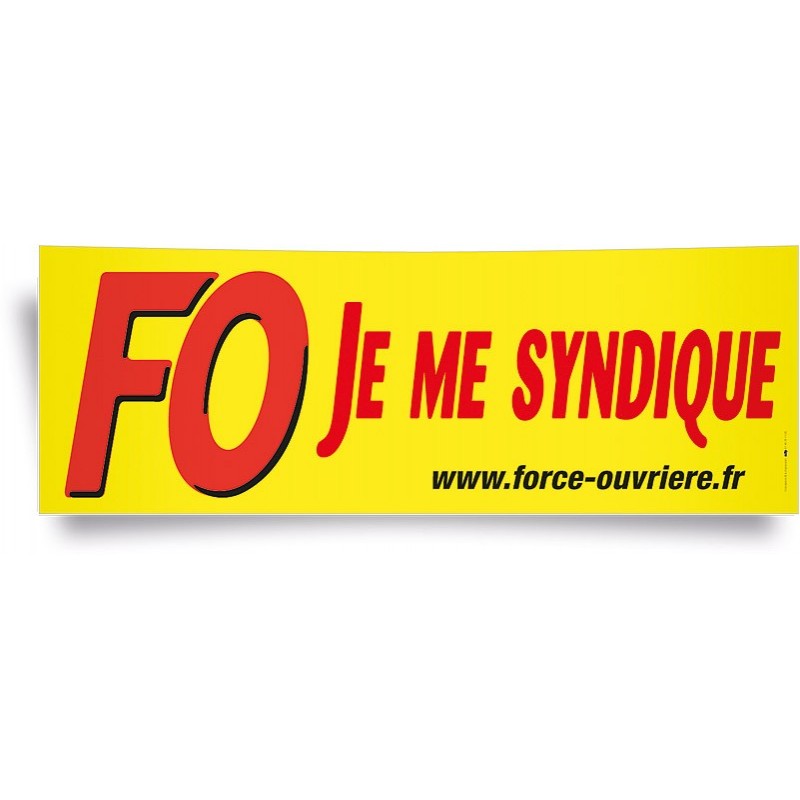 Affiche Panoramique : « Je Me Syndique »