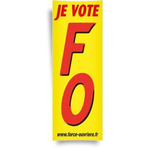Affiche Panoramique : « Je Vote »