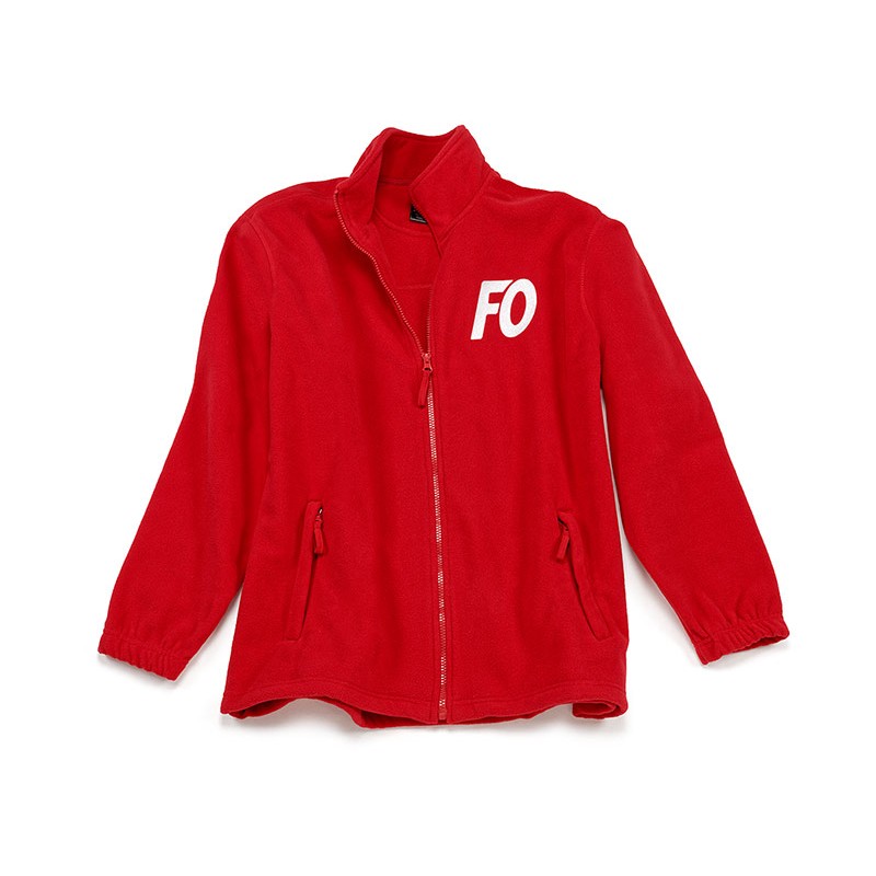 Veste Polaire Rouge